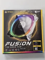 Photo de Ventilateur de boitier Antec Fusion aRGB - 12cm (Noir) - SN A12RF2341FAB0100018/34/35 - ID 211379