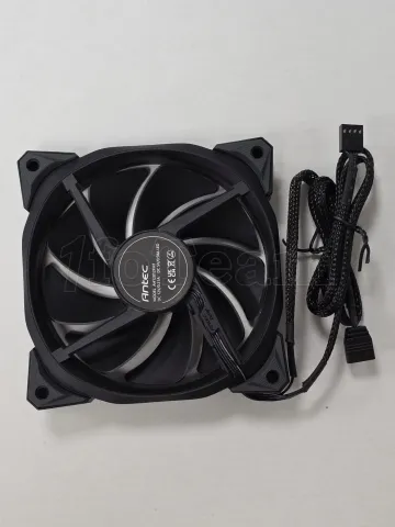 Photo de Ventilateur de boitier Antec Fusion aRGB - 12cm (Noir) - SN A12RF2341FAB0100018/34/35 - ID 211379