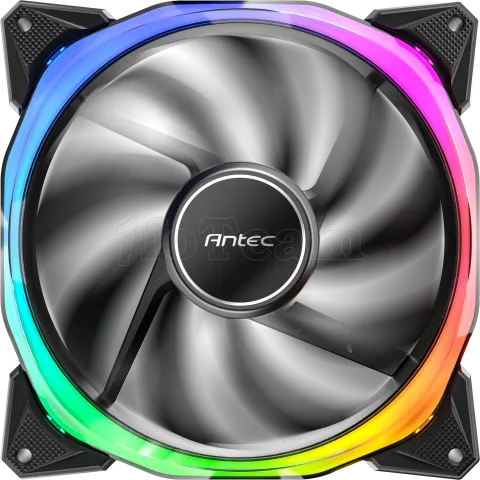 Photo de Ventilateur de boitier Antec Fusion T3 RGB - 14cm (Noir)