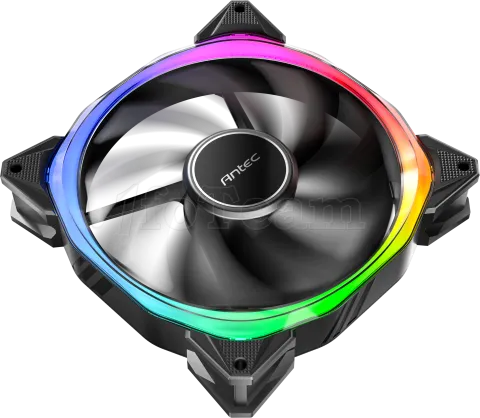 Photo de Ventilateur de boitier Antec Fusion T3 RGB - 14cm (Noir)