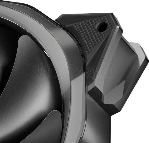 Photo de Ventilateur de boitier Antec Fusion T3 RGB - 14cm (Noir)