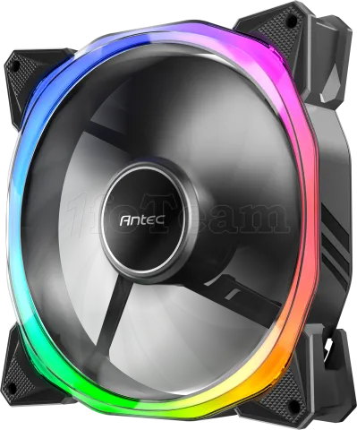 Photo de Ventilateur de boitier Antec Fusion T3 RGB - 14cm (Noir)