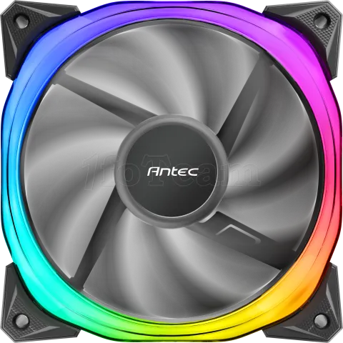 Photo de Ventilateur de boitier Antec Fusion V2 RGB - 12cm (Noir)