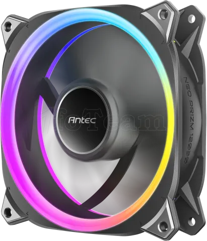 Photo de Ventilateur de boitier Antec Neo Prizm T3 RGB - 12cm (Noir)