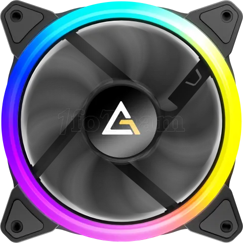 Photo de Ventilateur de boitier Antec Neon RGB - 12cm (Noir)