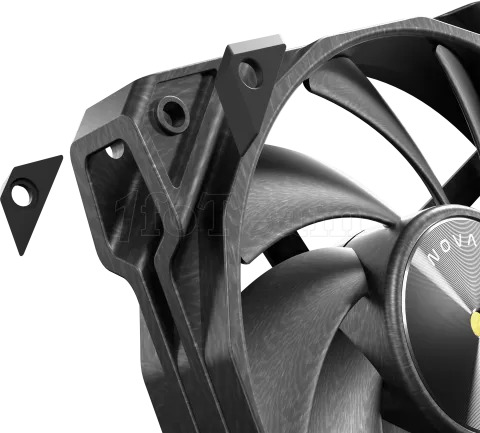 Photo de Ventilateur de boitier Antec Nova - 12cm (Noir)