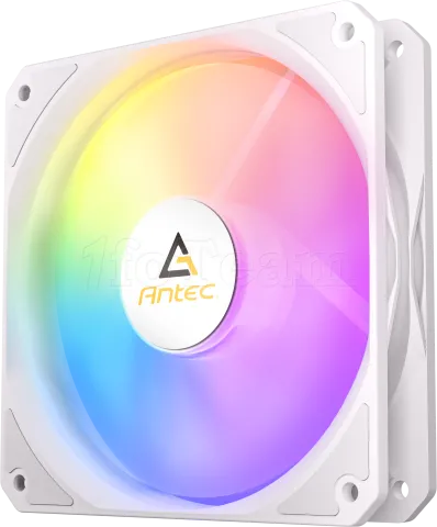 Photo de Ventilateur de boitier Antec P12 Reverse RGB - 12cm (Blanc)