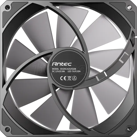 Photo de Ventilateur de boitier Antec P14 RGB - 14cm (Noir)