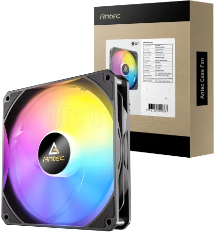 Photo de Ventilateur de boitier Antec P14 RGB - 14cm (Noir)