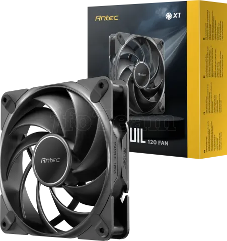 Photo de Ventilateur de boitier Antec Tranquil - 12cm (Noir)