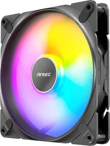 Photo de Ventilateur de boitier Antec Tranquil RGB - 14cm (Noir)