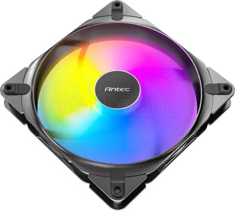 Photo de Ventilateur de boitier Antec Tranquil RGB - 14cm (Noir)