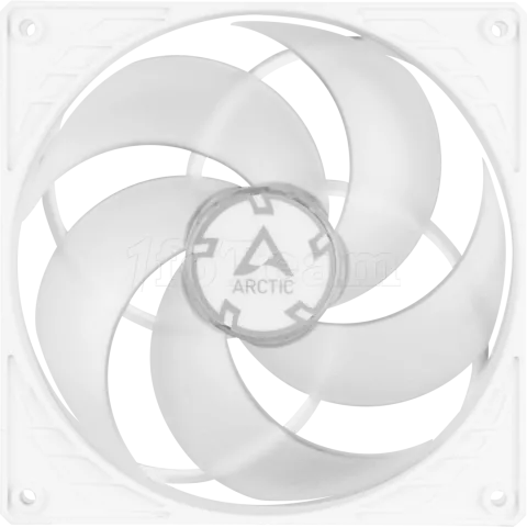 Photo de Ventilateur de boitier Arctic P14 PWM - 14cm (Blanc/Transparent)