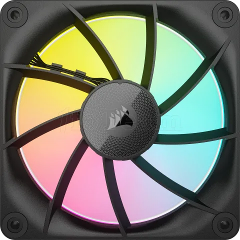 Photo de Ventilateur de boitier Corsair iCue Link LX RGB - 12cm (Noir)