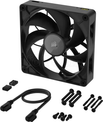 Photo de Ventilateur de boitier Corsair iCue Link RX Max - 14cm (Noir)