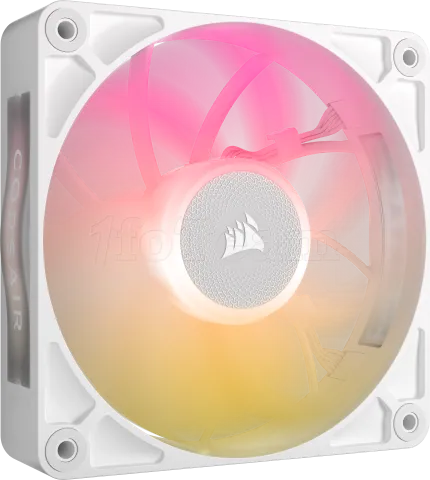 Photo de Ventilateur de boitier Corsair iCue Link RX Max RGB - 12cm (Blanc)