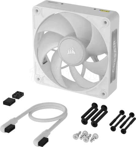 Photo de Ventilateur de boitier Corsair iCue Link RX Max RGB - 12cm (Blanc)