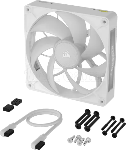 Photo de Ventilateur de boitier Corsair iCue Link RX Max RGB - 14cm (Blanc)