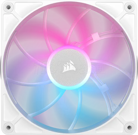 Photo de Ventilateur de boitier Corsair iCue Link RX Max RGB - 14cm (Blanc)