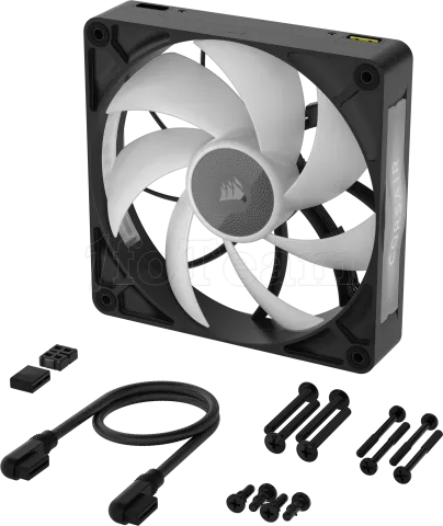 Photo de Ventilateur de boitier Corsair iCue Link RX Max RGB - 14cm (Noir)