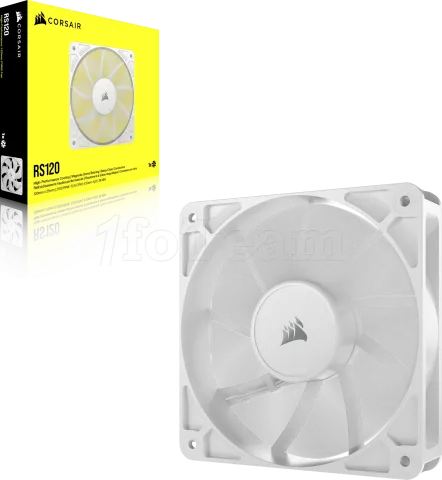 Photo de Ventilateur de boitier Corsair RS - 12cm (Blanc)