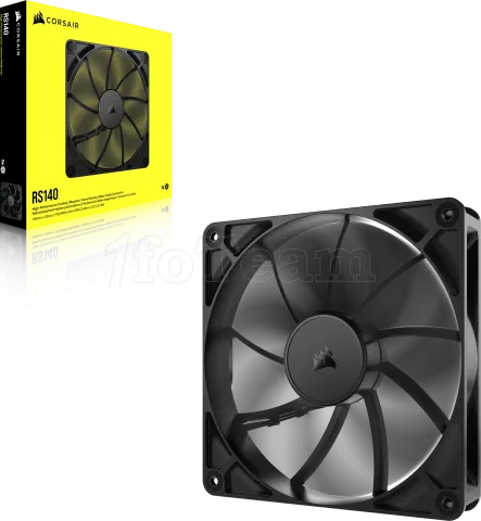 Photo de Ventilateur de boitier Corsair RS - 14cm (Noir)