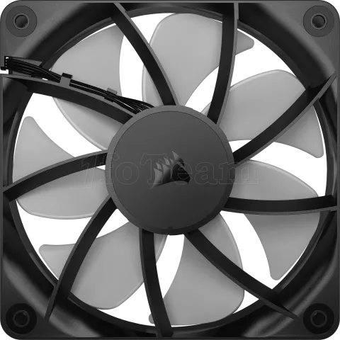 Photo de Ventilateur de boitier Corsair RS RGB - 12cm (Noir)