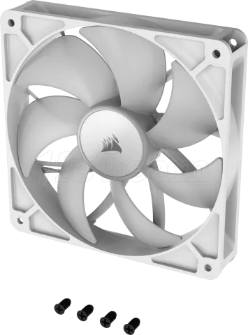 Photo de Ventilateur de boitier Corsair RS RGB - 14cm (Blanc)