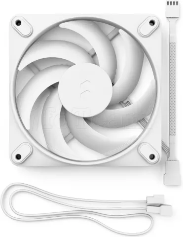 Photo de Ventilateur de boitier Fractal Design Momentum - 12cm (Blanc)