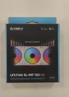 Photo de Ventilateur de boitier Lian Li Uni Fan SL-Infinity RGB - 12cm (Blanc) - ID 204643