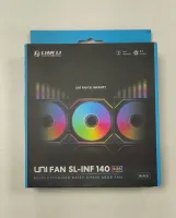 Photo de Ventilateur de boitier Lian Li Uni Fan SL-Infinity RGB - 14cm (Noir) - ID 209037