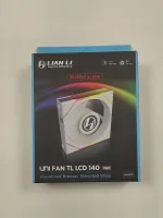 Photo de Ventilateur de boitier Lian Li Uni Fan TL LCD Reverse RGB - 14cm (Blanc) - ID 209745