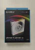 Photo de Ventilateur de boitier Lian Li Uni Fan TL LCD RGB - 12cm (Blanc) - ID 207311