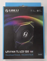 Photo de Ventilateur de boitier Lian Li Uni Fan TL LCD RGB - 12cm (Noir) - SN LSQD0229B/LSQD0118B - ID 213679