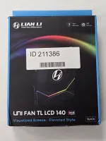 Photo de Ventilateur de boitier Lian Li Uni Fan TL LCD RGB - 14cm (Noir) - ID 211386