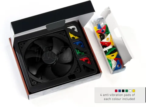 Photo de Ventilateur de boitier Noctua Chromax Swap NF-A14 PWM - 14cm (Noir)