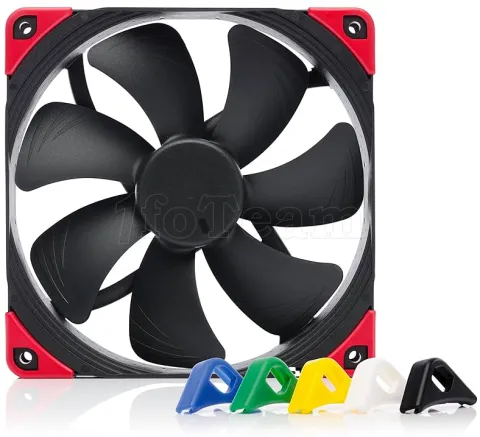 Photo de Ventilateur de boitier Noctua Chromax Swap NF-A14 PWM - 14cm (Noir)