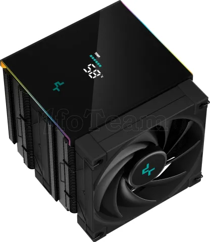Photo de Ventilateur pour processeur DeepCool AK620 Digital RGB (Noir)