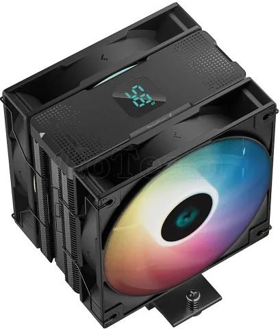 Photo de Ventilateur processeur DeepCool AG400 Digital Plus RGB (Noir)