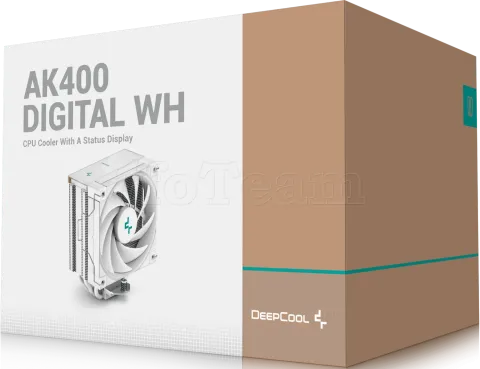 Photo de Ventilateur processeur DeepCool AK400 Digital RGB (Blanc)