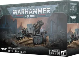 Photo de Warhammer 40k - Astra Militarum Equipe d'Artillerie de Krieg