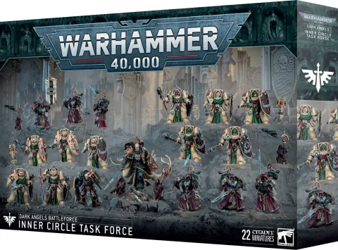 Photo de Warhammer 40k - Battleforce Noel 2024 Dark Angels : Force Operationnelle du Cercle Interieur