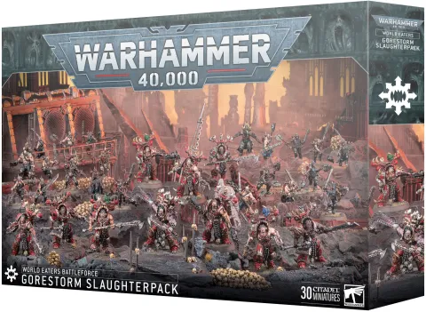 Photo de Warhammer 40k - Battleforce World Eaters Carnameute de Tempete de Sang (Fr)
