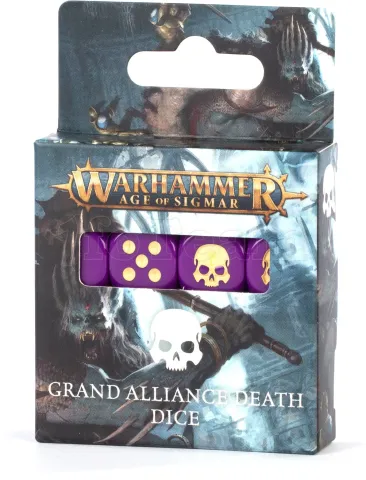 Photo de Warhammer AoS - Grande Alliance de la Death Dice Set (V.4)