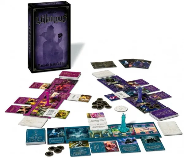 1ère extensions du jeu villainous disney