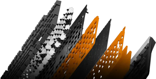 Le clavier méca ultra silencieux