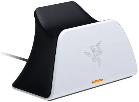 Optimisez votre expérience de jeu avec la Station de charge Razer Quick Charging Stand pour PS5 (Blanc)